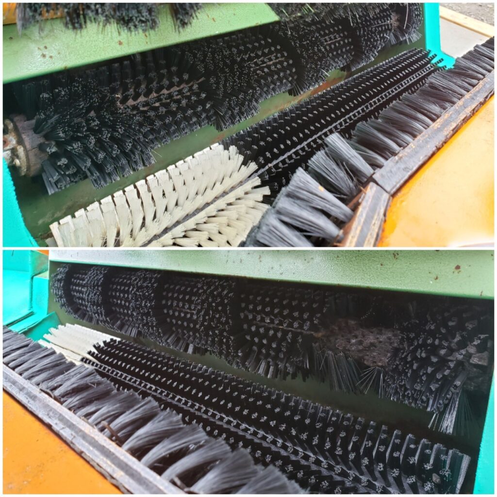 注文 【再値下げ】果実・根菜類洗浄機 ちくし号磨き機 野菜磨き機 