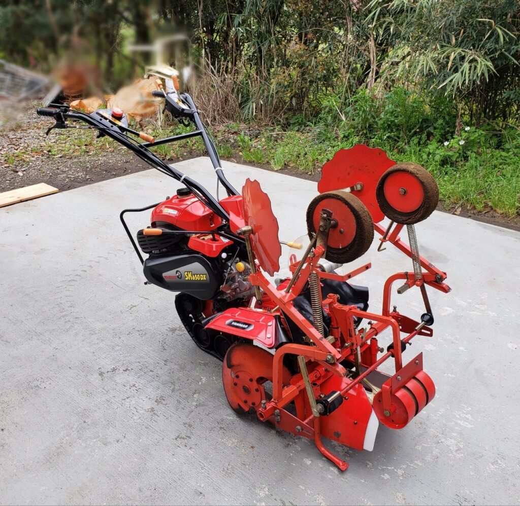 程度良 ヤンマー 1輪 管理機 SK650DX W車輪 SK650DX 6.3馬力 引き取り 