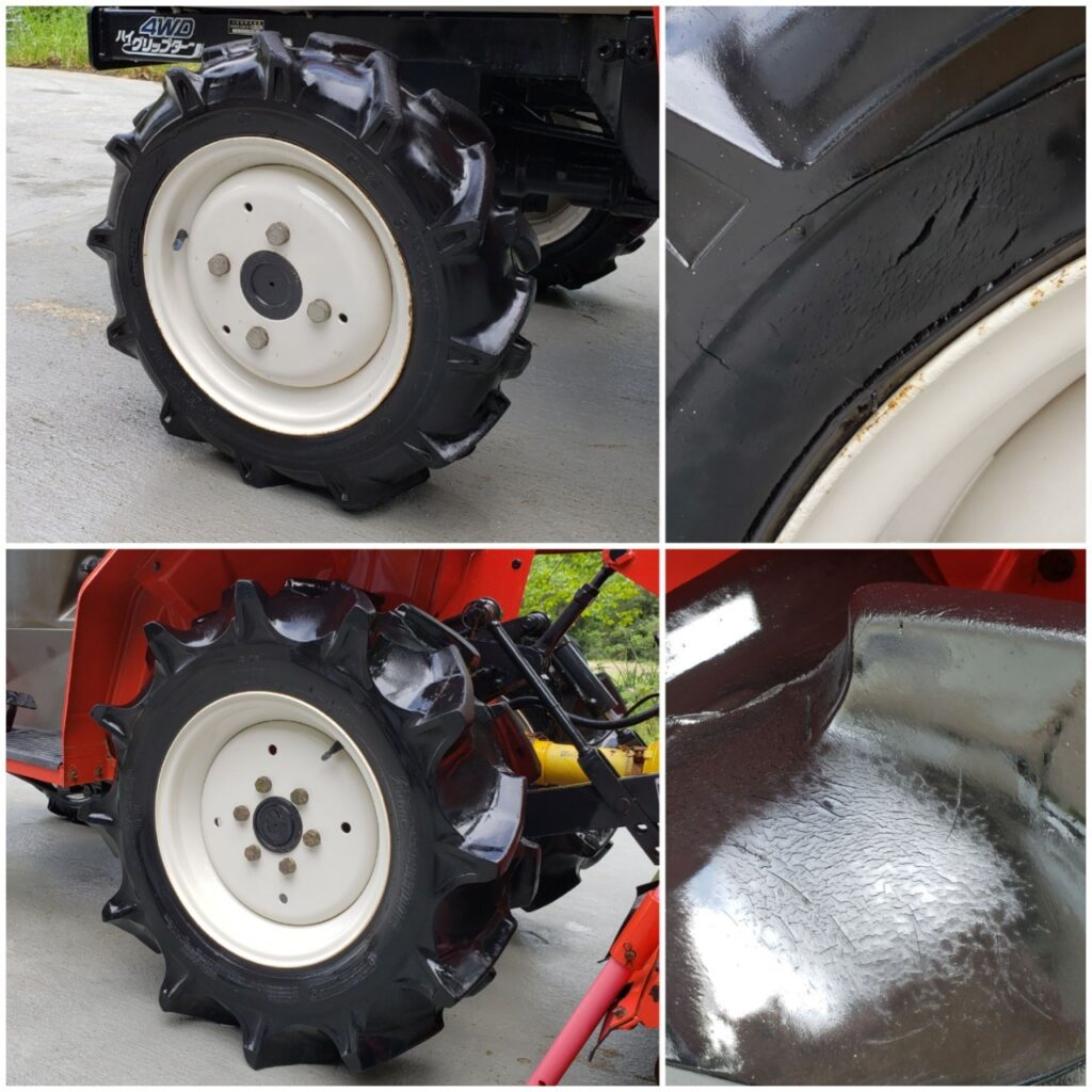 YANMAR ヤンマー トラクター F-5 FORTE 4WD 14.5馬力 深浅回動ロータリ 