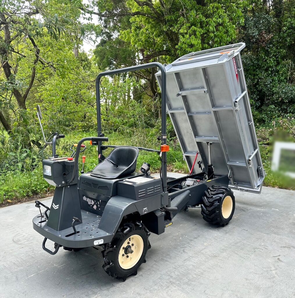 ヤンマー 農用運搬車 FDA183 乗用 セル付き ディーゼル 作業能力 500kg 