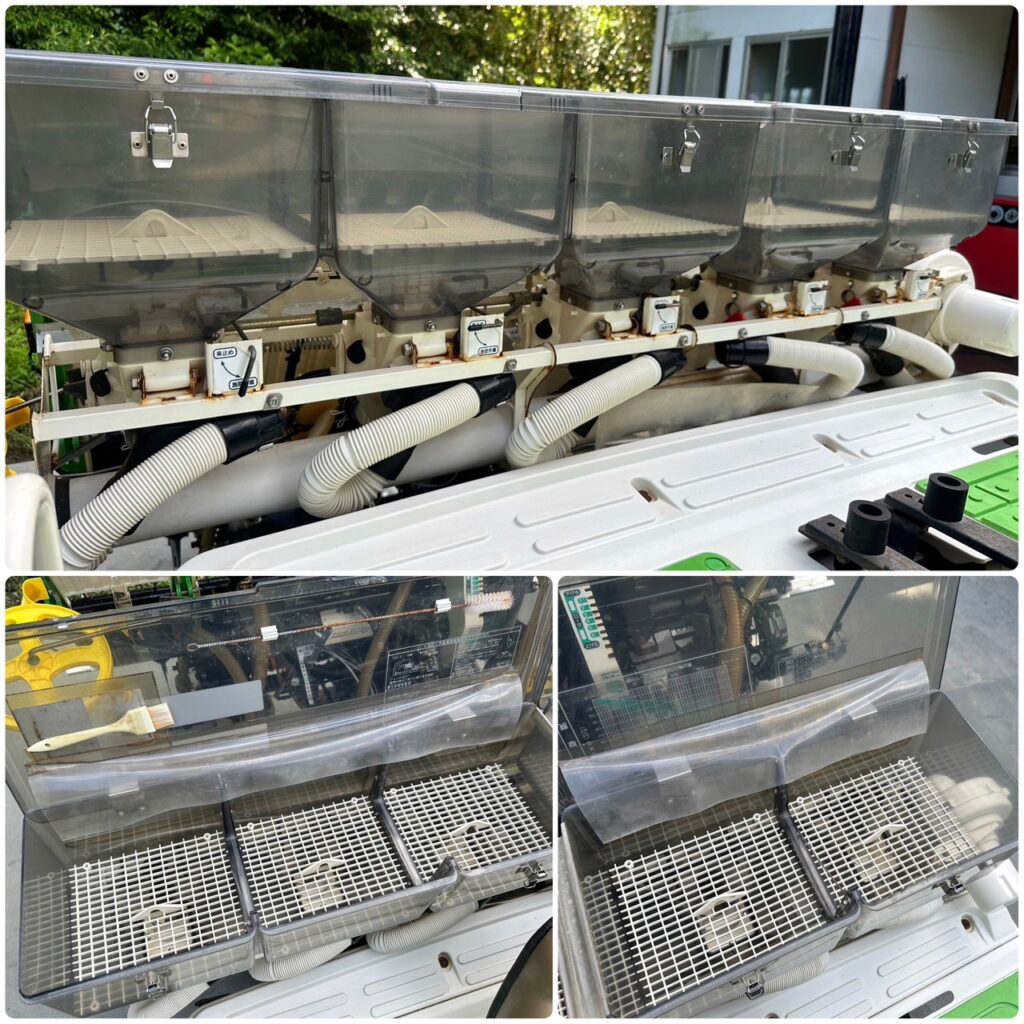 ● ヤンマー　田植機　VP50X　施肥機付　387時間　● Yahoo!オークション -「ヤンマー田植機vp」の落札相場・落札価格