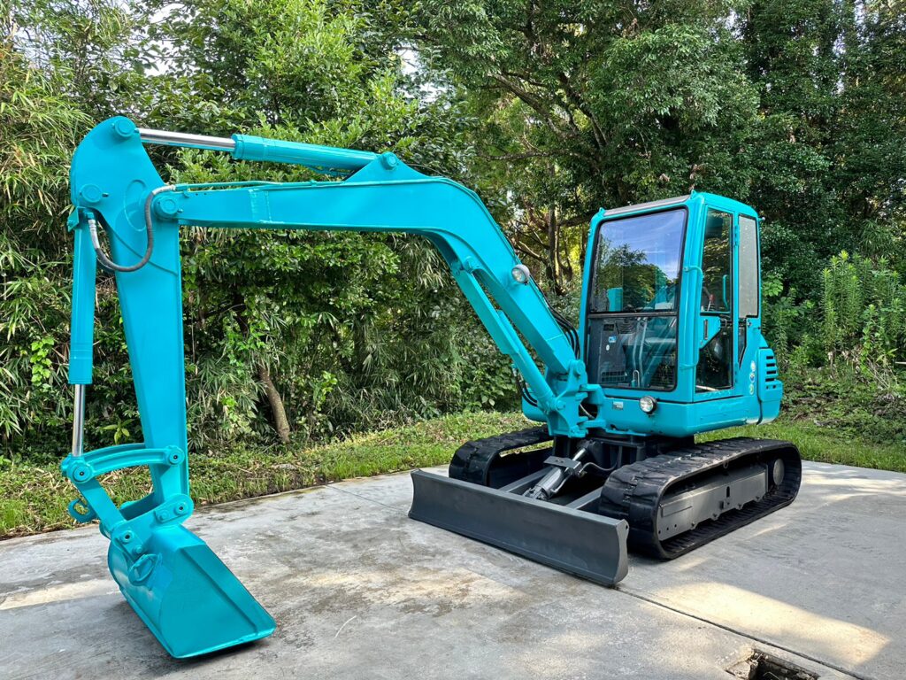 ★Kすま1009 大阪来店引取限定 クボタ建機 ミニユンボ(ミニバックホー) RX-303 軽油ディーゼルエンジン 5785アワー 替えバケット付き ☆Kすま1009 大阪来店引取限定 クボタ建機 ミニユンボ(ミニバックホー