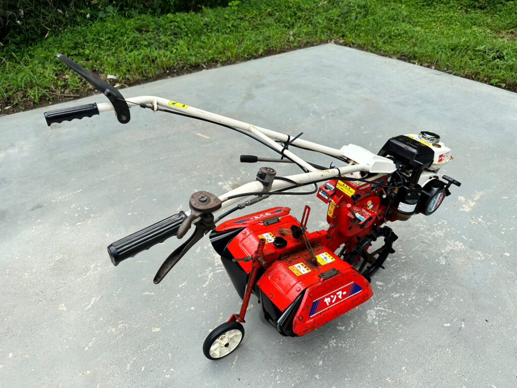 管理機・耕運機 ヤンマー チビポチ TB3 爪良好 ハウス作業などに 発送 