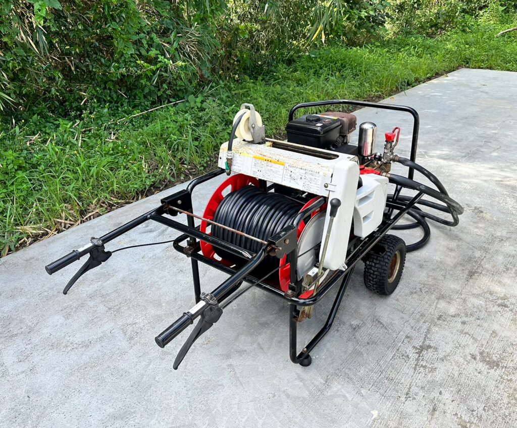 ヤンマー 長野県☆ ヤンマー 自走キャリー動噴☆Model ACPG30E ☆動作確認