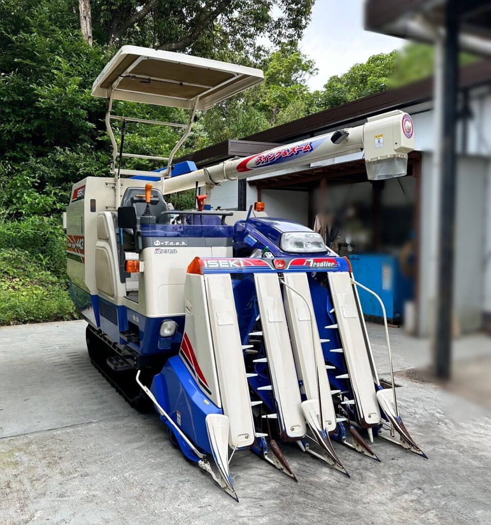 イセキコンバイン 運搬車