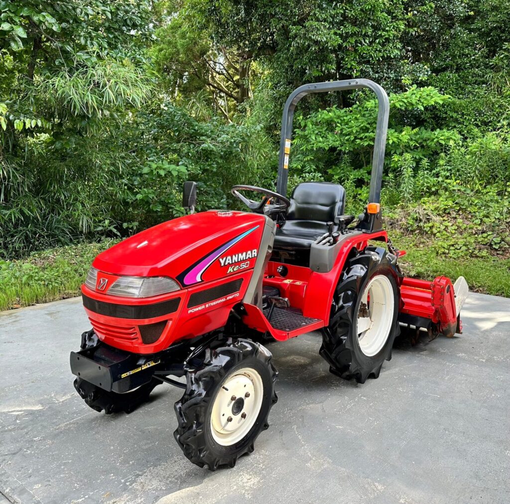 025■ヤンマートラクター　Ke-50　125H　プロ整備　広島■ ヤンマー トラクター Ke-50 うね立てマルチ付き - 株式会社三郷