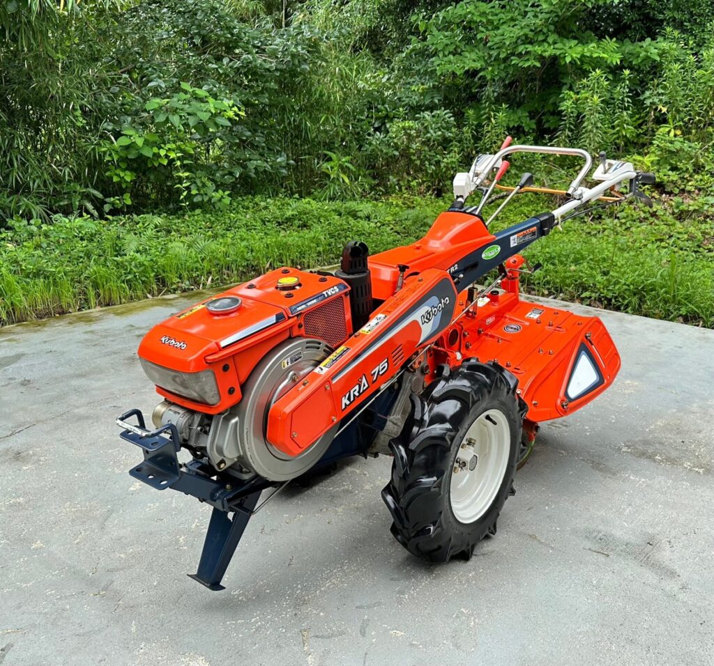 鹿児島発 7.5馬力 クボタ クボタディーゼル耕耘機 K750 動作確認済み 