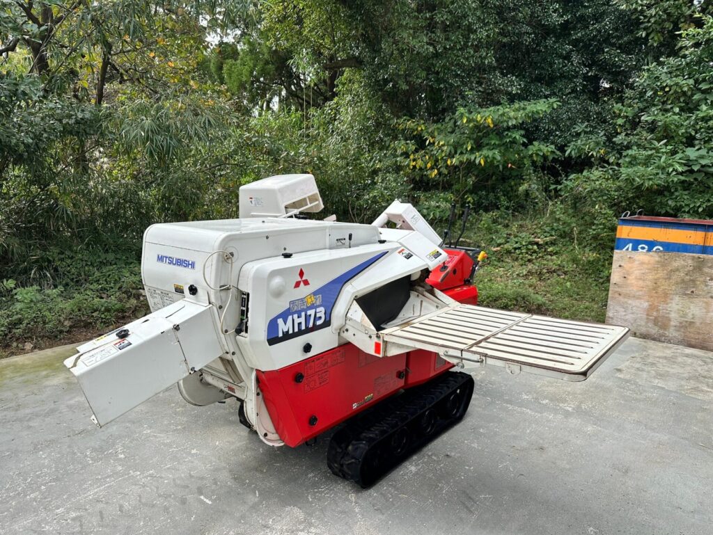 農機 三菱 ハーベスタ MH50 脱穀機 コンバイの通販はau PAY マーケット 