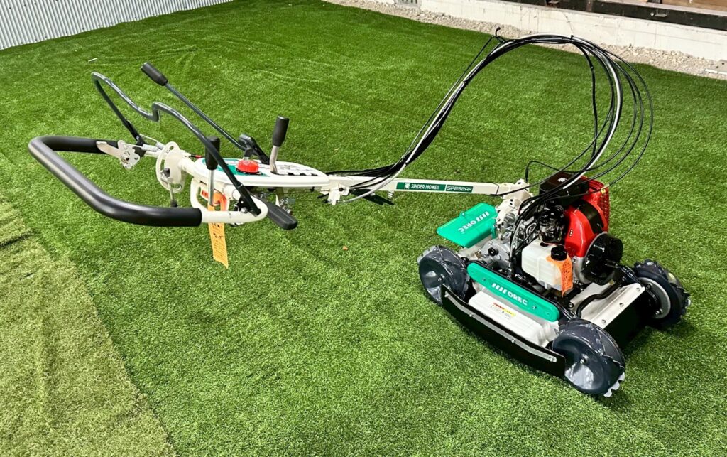 オーレック 自走式傾斜地草刈機 SP852AF スパイダーモア - 株式会社 