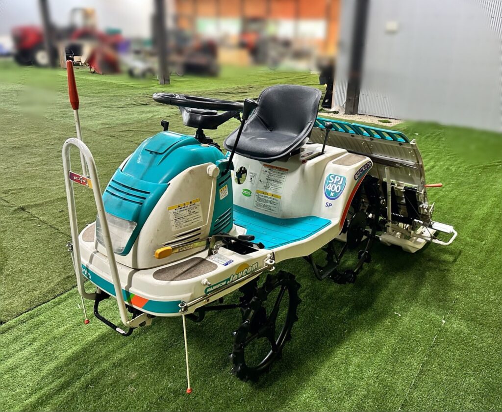 クボタ田植え機　SPJ４００あぜごえ 入荷しました!! 「中古農機具販売　LIVE」クボタ 田植え機　SPJ400