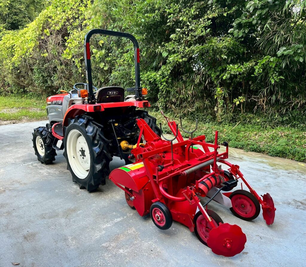 ヤンマー トラクター EF118 自在形マルチロータリー RCA930MK - 株式 