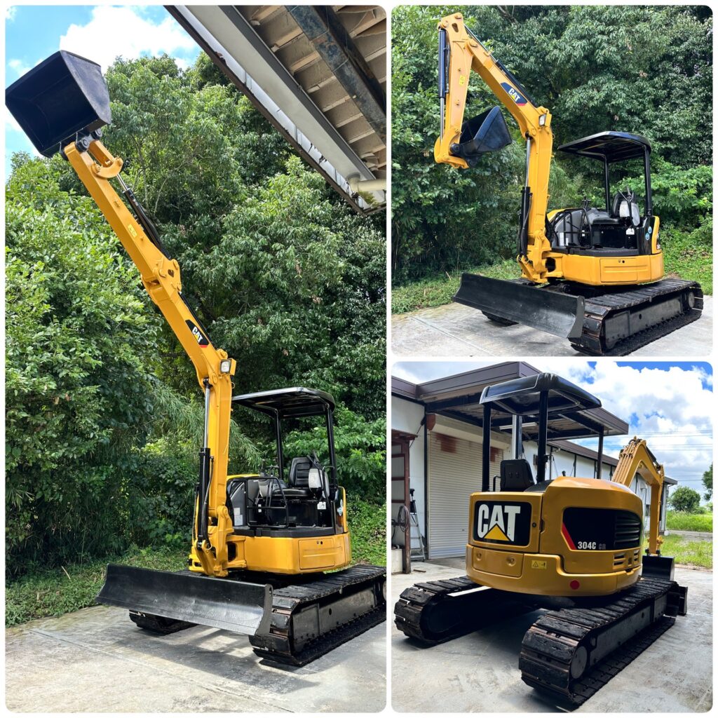 CAT ミニ油圧ショベル 304C-CR バケット付き - 株式会社三郷 