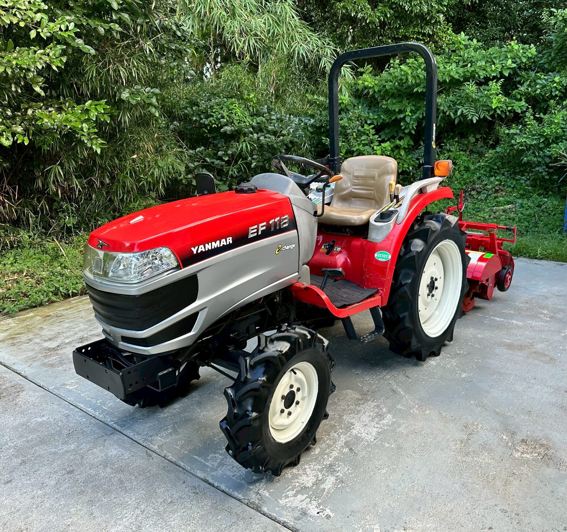 ヤンマー トラクター EF118 自在形マルチロータリー RCA930MK