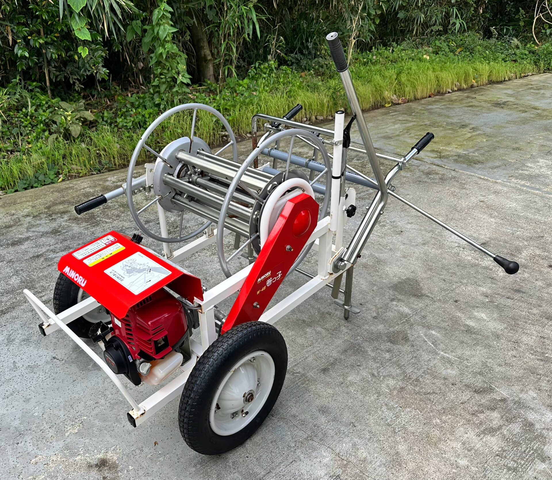 みのる産業 マルチ回収機 W-4BH